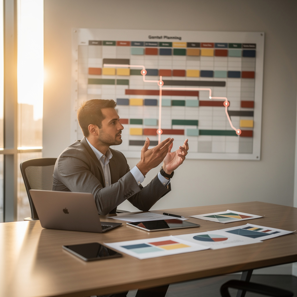 Planification projet : Gantt et chemin critique
