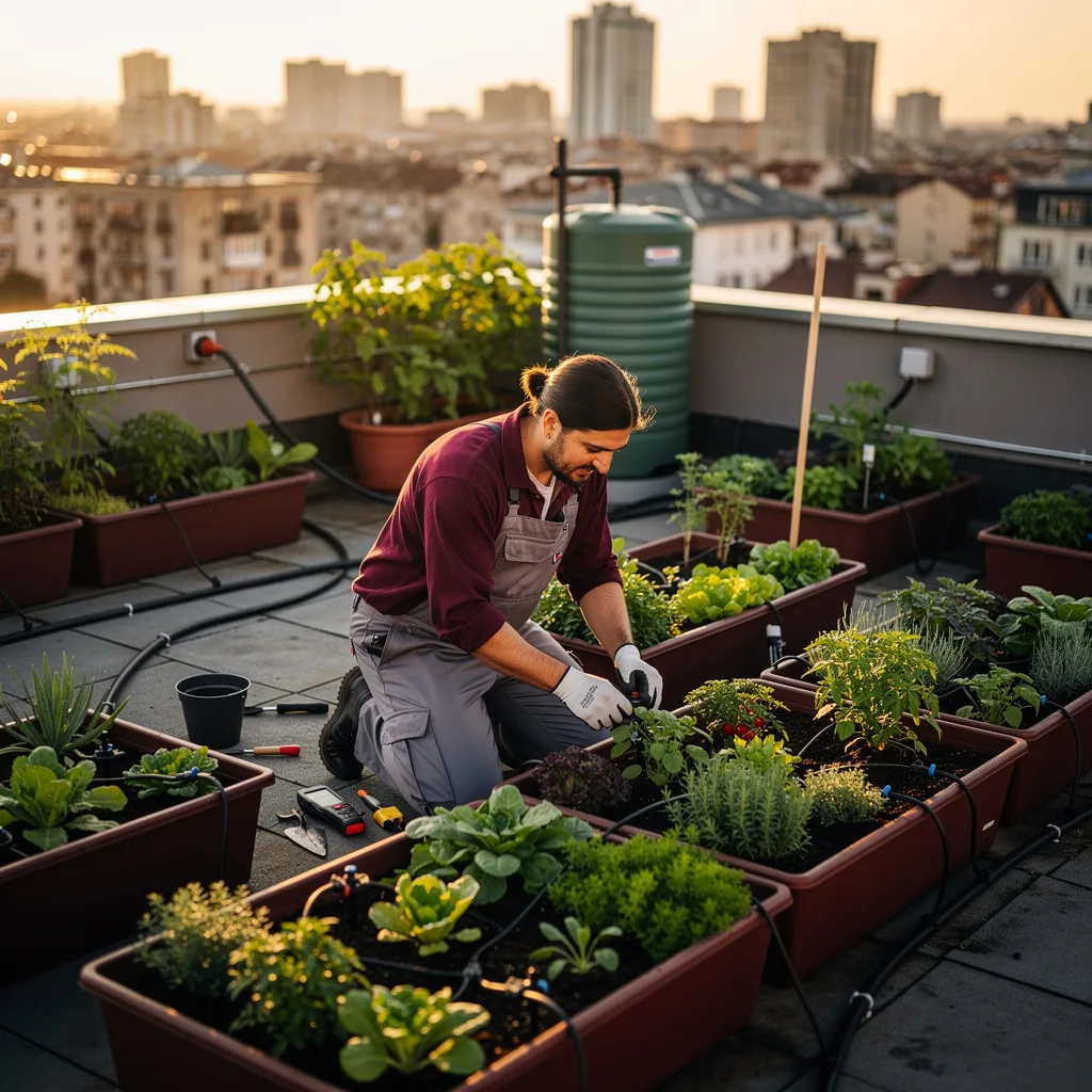 L'agriculture urbaine sur toits
