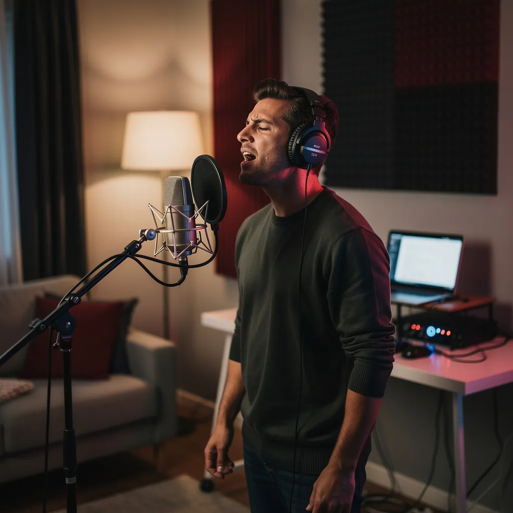 Enregistrement Vocal à Domicile