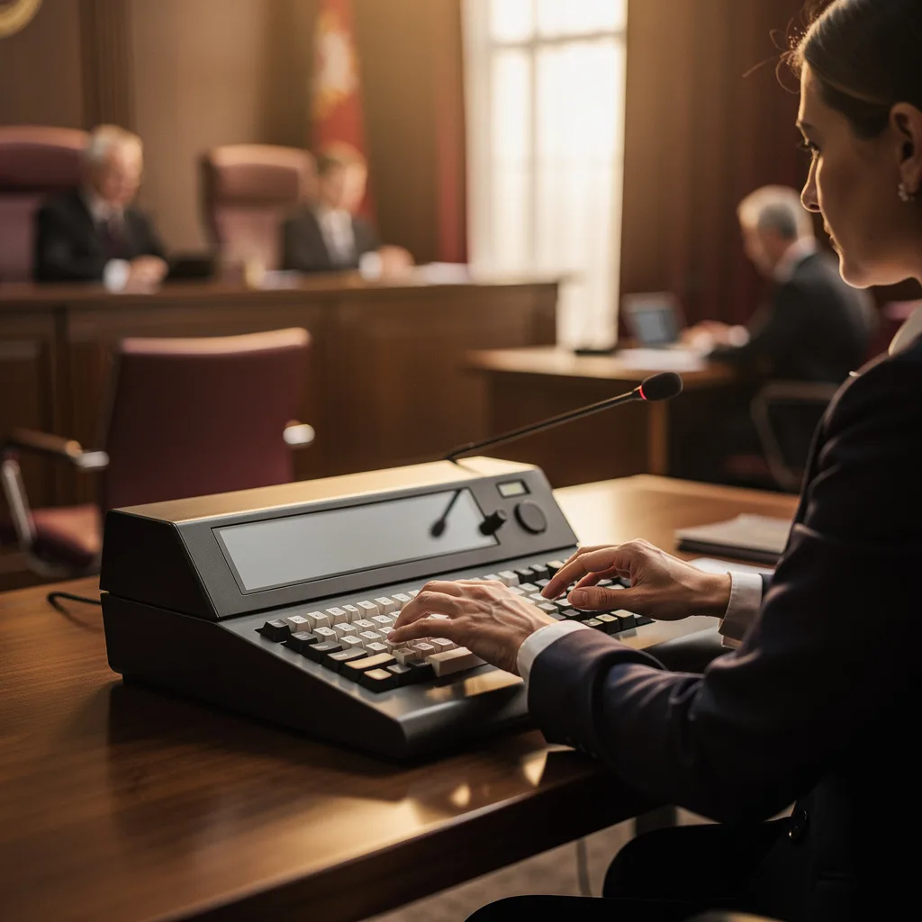 Sténographie Judiciaire
