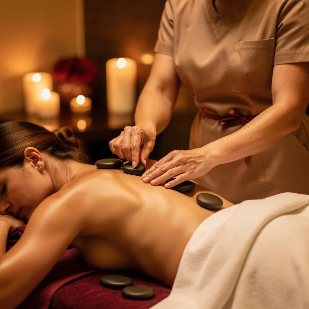 Massage aux Pierres Chaudes