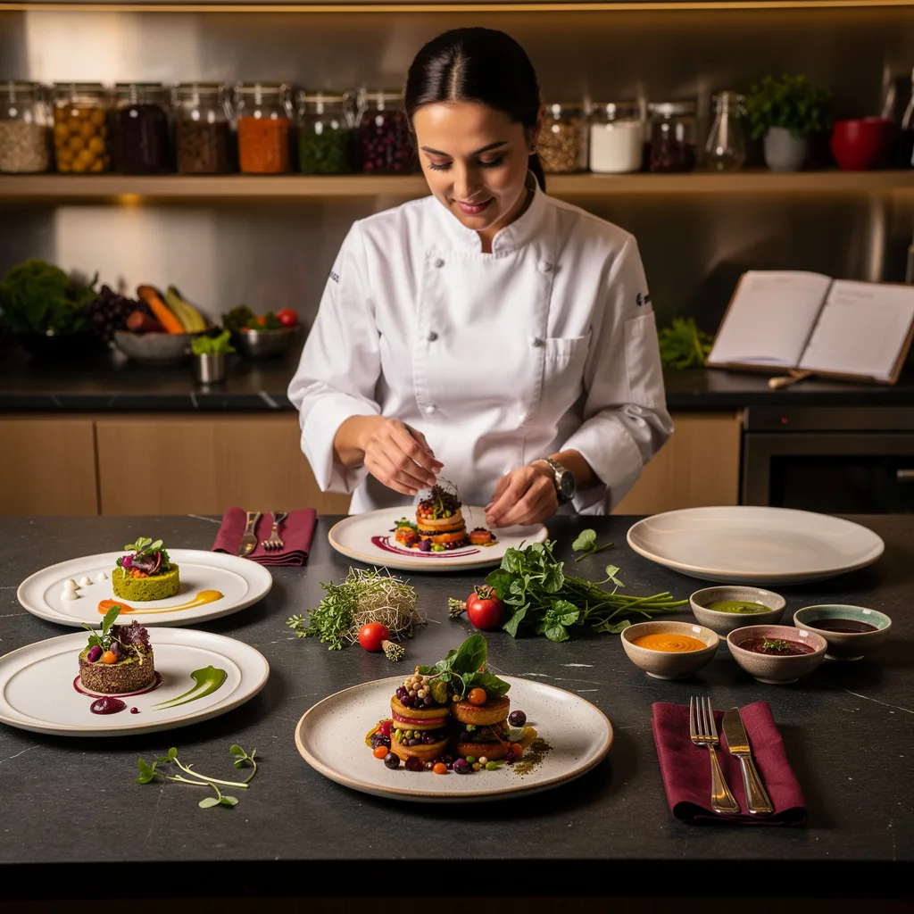 Création de Menus Végétaux